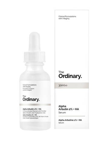 the ordinary alpha arbutine 2% + ha serum anti hyper-pigmentation 30ml