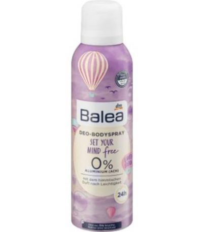balea deodorant en spray liberez votre esprit, 200 ml