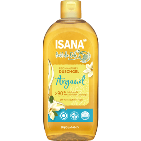isana gel douche arganol 300ml