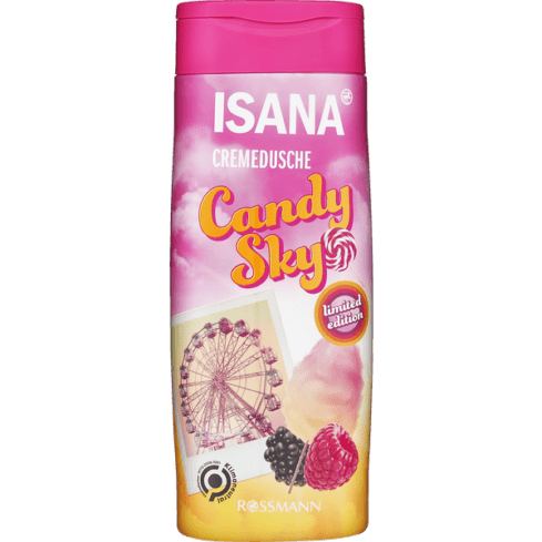 isana creme de douche candy sky 300ml