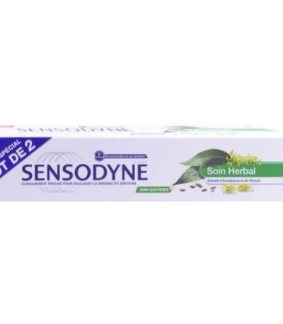 sensodyne dentifrice soin herbal 75ml