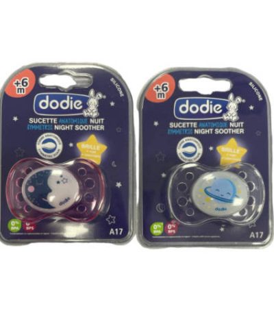 dodie sucette +6m nuit lune/ saturne sans anneau