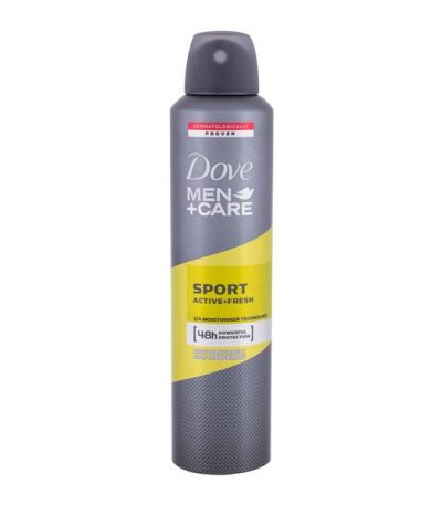 ove men + care deodorant spray sport avtive fresh 250ml
