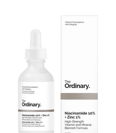 the ordinary niacinamide 10% + zinc 1% formule anti-imperfections 60ml
