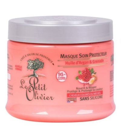 le petit olivier – masque protecteur huile d’argan & grenade 330ml