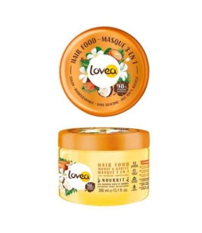 lovea - hair food - masque 3 en 1 - monoi & karite 390ml