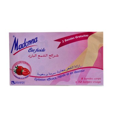 madona bande de cire froide 8 + 12