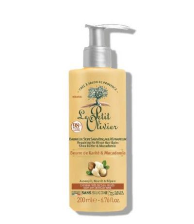 le petit olivier creme coiffante sans rincage shea butter & macadamia 200ml