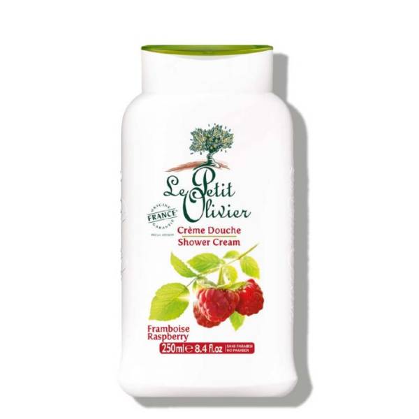 le petit olivier creme douche extra douce – framboise 500ml