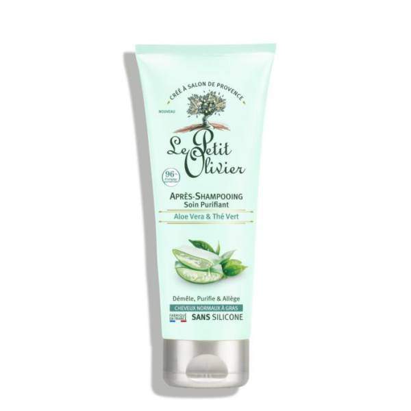 le petit olivier apres shamp aloe & the vert 200ml