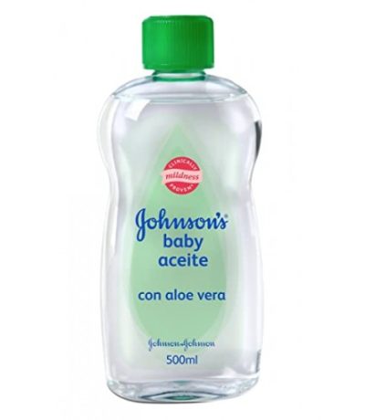 johnson's baby oil aloe vera, 500ml