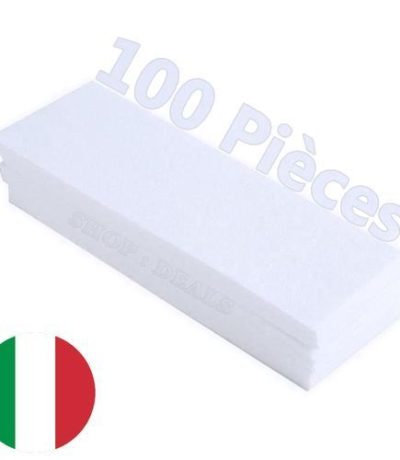 new fly bandes de cire papier epilation 100 pcs