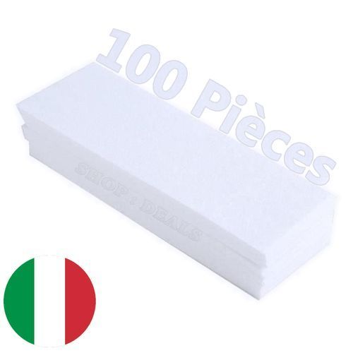 new fly bandes de cire papier epilation 100 pcs