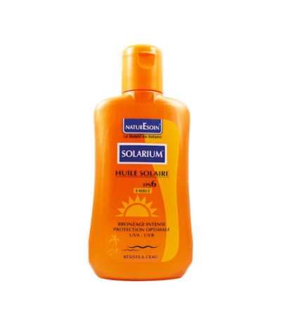 naturesoin huile solaire bronzage intense fps 6 100mlfps6