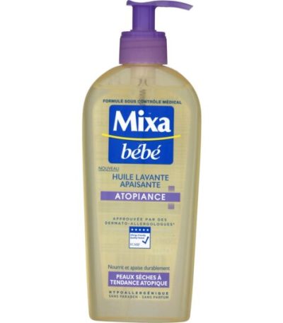mixa bebe huile lavante bebe atopiance apaisante 250ml