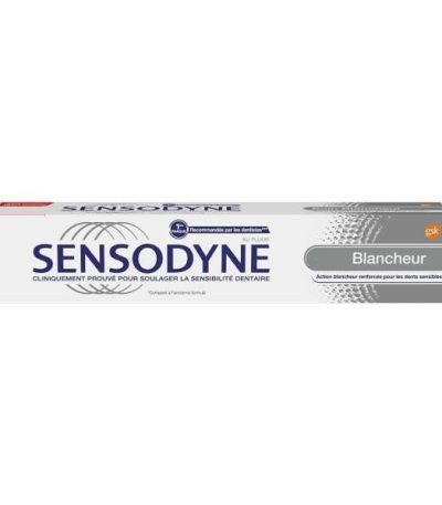 sensodyne soin blancheur 75ml