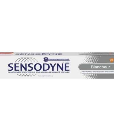 sensodyne soin blancheur 75ml