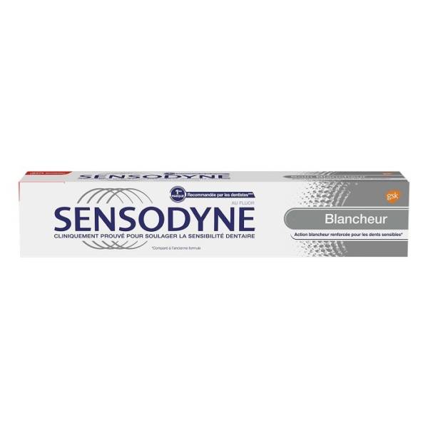 sensodyne soin blancheur 75ml