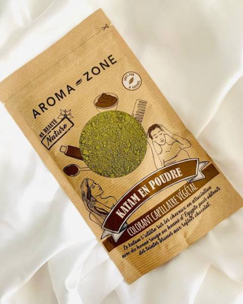 aroma-azone colorant capillaire vegetal katam - 100 g