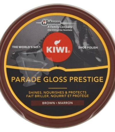 kiwi parade gloss prestige shoe cream brown 50 ml