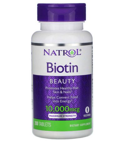 natrol biotin beauty 10.000 mcg
