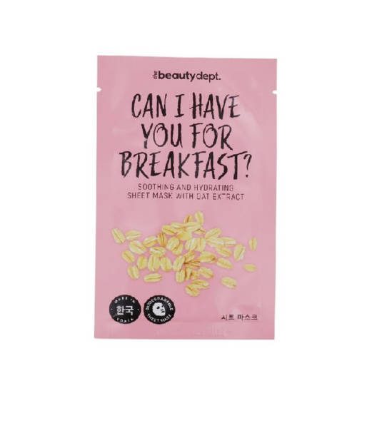 the beauty debt masque visage a l'extrait d'avoine 20ml