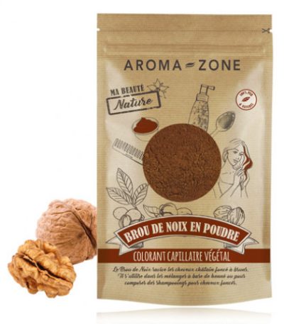 aroma azone colorant capillaire vegetal brou de noix (poudre) - 250 g