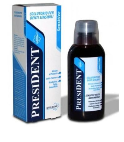 president bain de bouche sensitive 200ml