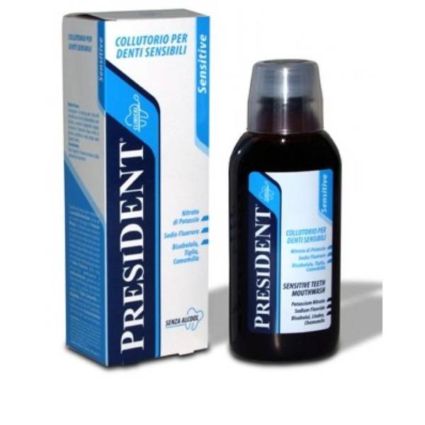 president bain de bouche sensitive 200ml