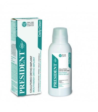 president bain de bouche ortho implant 200ml