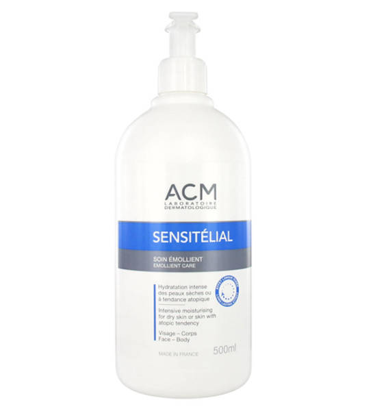 sensitelial soin emollient 500ml