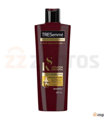tresemme keratin smooth with marula oil shampoo 400ml