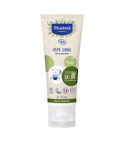 mustela creme de change bio 75ml
