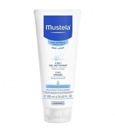 mustela 2 en a gel nettoyant 200ml