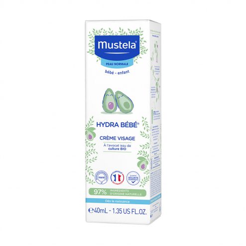 mustela hydra bebe visage 40 ml