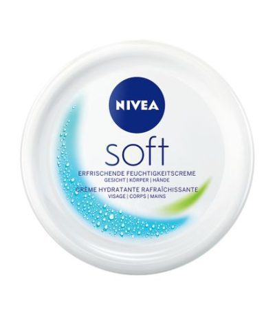 nivea creme de soin hydratante soft -100ml