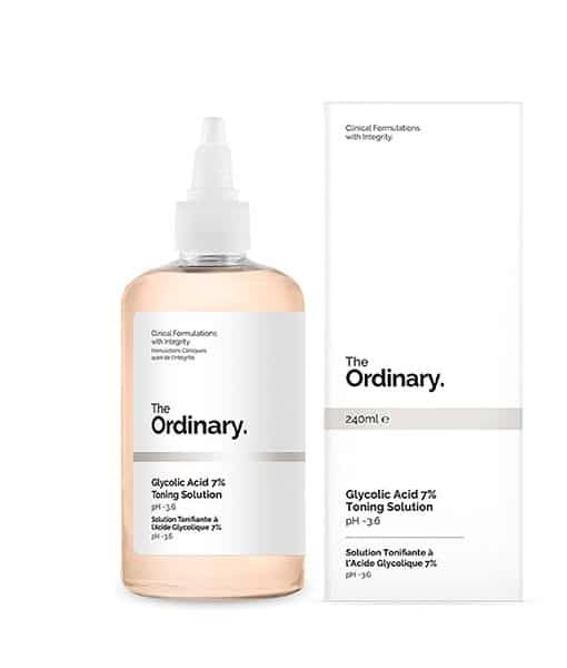 the ordinary glycolic acid 7% toning solution 240ml