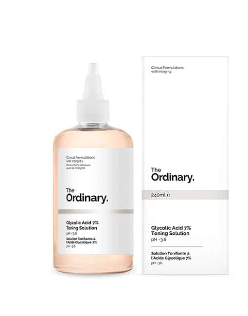 the ordinary glycolic acid 7% toning solution 240ml THE ORDINARY GLYCOLIC ACID 7% TONING SOLUTION 240ML