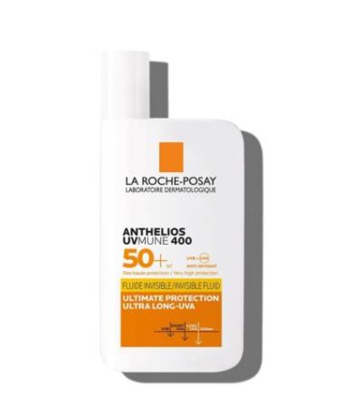 la roche posay anthelios uvmune 400 fluide solaire invisible spf50+ 50ml