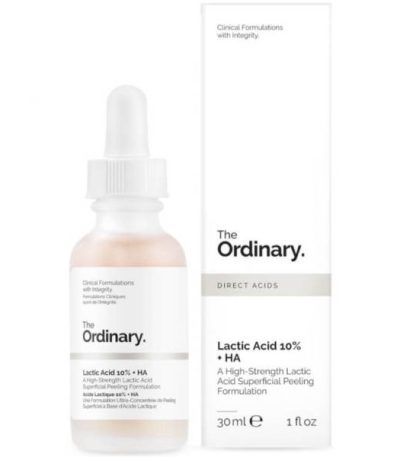 the ordinary acide lactique 10% + ha serum de peeling 30ml