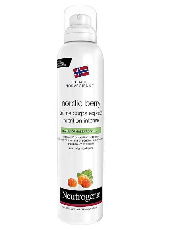 neutrogena nordic berry brume corps express nutrition intense - formule norvegienne 200ml