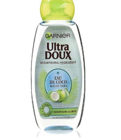 garnier ultra doux shampooing eau de coco/aloe vera 250ml