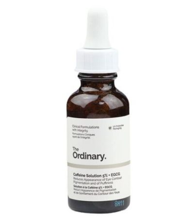 the ordinary solution a la cafeine 5% +egcg