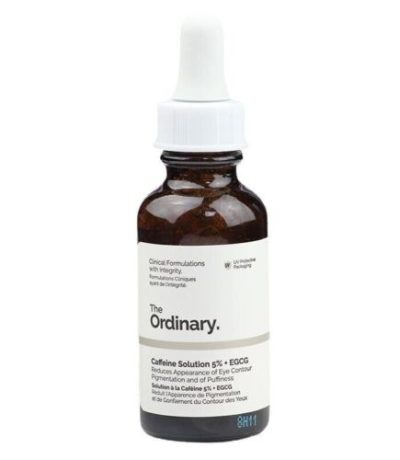 the ordinary solution a la cafeine 5% +egcg