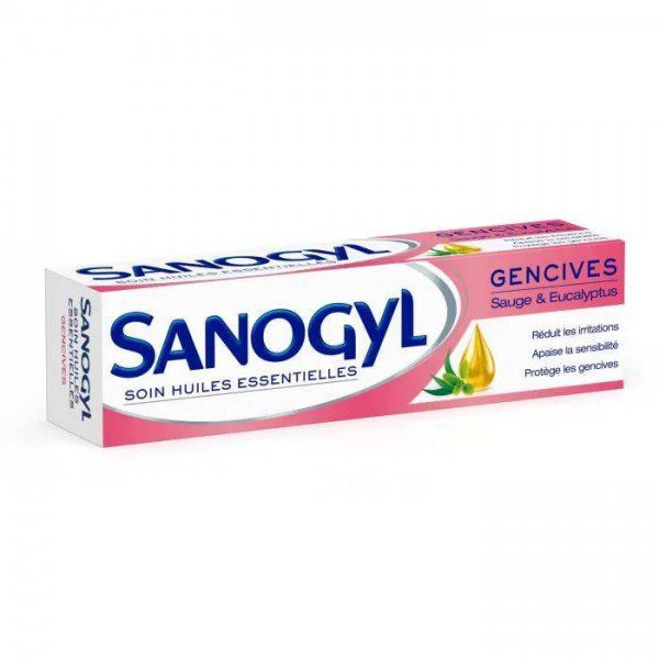 sanogyl gencives sauge & eucalyptus 75ml