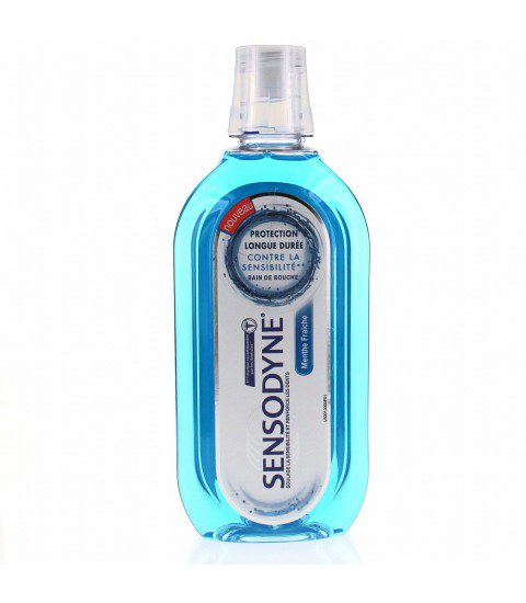 sensodyne bain de bouche menthe fraiche 500ml