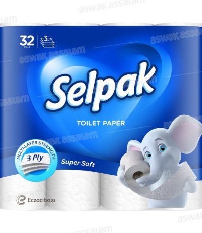selpak papier toilette 3 plie - 32 rouleaux