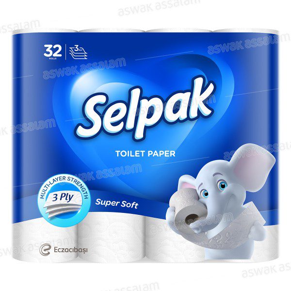 selpak papier toilette 3 plie - 32 rouleaux