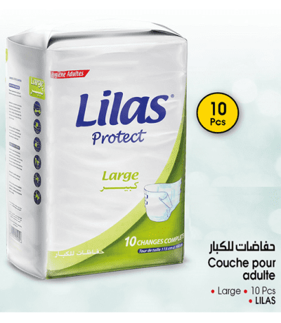 lilas protect couches adulte tailles larges 10 couches