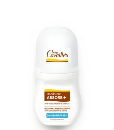 roge cavailles deo absorb plus soin regulateur sans parfum roll on 50ml